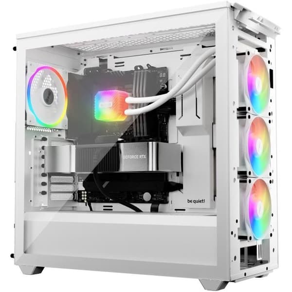 VAR TYST! - Light Loop 360mm - Vattenkylning - BW023 - 360 mm - Vit