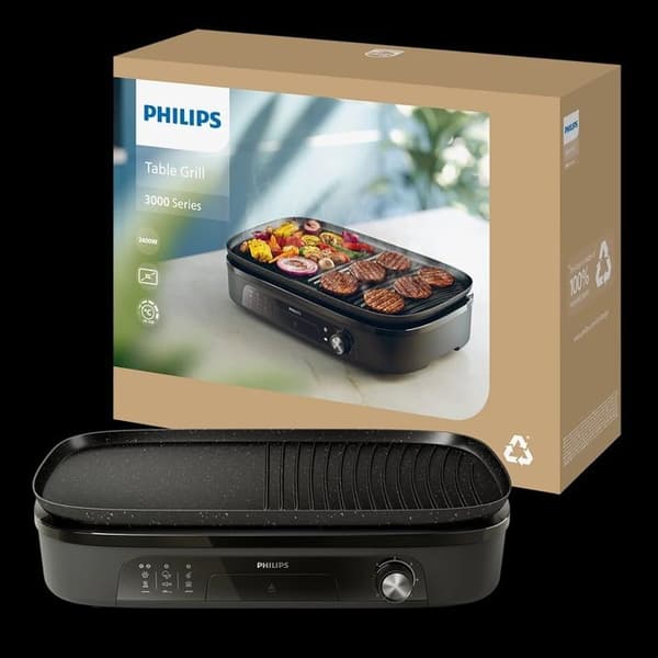 Philips Grill kött 2400w - HD6210/90