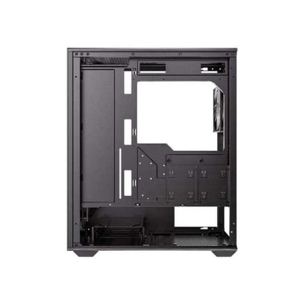 Antec AX85 Mid Tower Chassi Svart ATX ARGB Härdat Glas Optimal Luftflöde