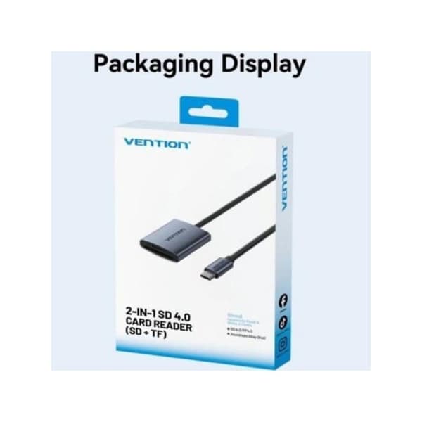 Extern kortläsare Vention CLOHB- USB Typ-C