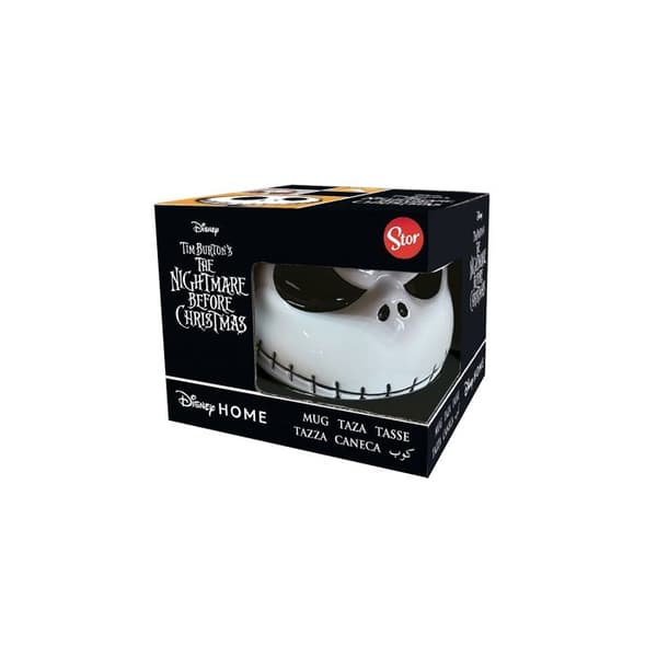 L'Étrange Noël de herr Jack - 3D-mugg i keramik Jack Skellington - 475ml