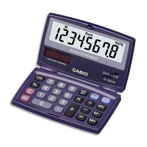 CASIO - Kalkylator för fällbara omvandlingsfickor