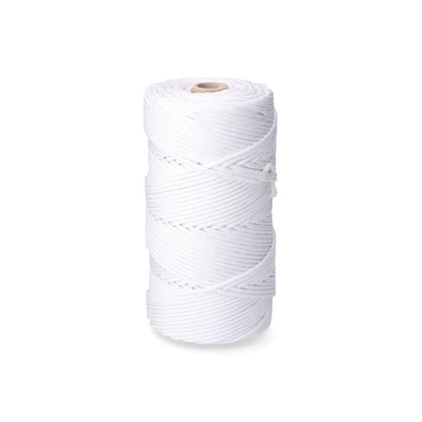 Fläta i PP vit 5 mm x 200 m
