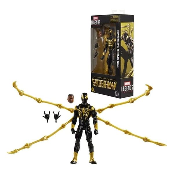 Hasbro - Spider-Man Marvel Legends - Figur Iron Spider (Aaron Davis) 15 cm