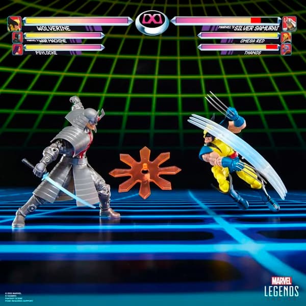 Figur Hasbro Wolverine & Silver Samurai Gameverse (x2)