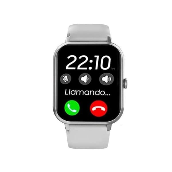 Smartwatch Cool Forest Silikongrey - Bluetooth-samtal - Vibrationsalarm - Spårningsdata