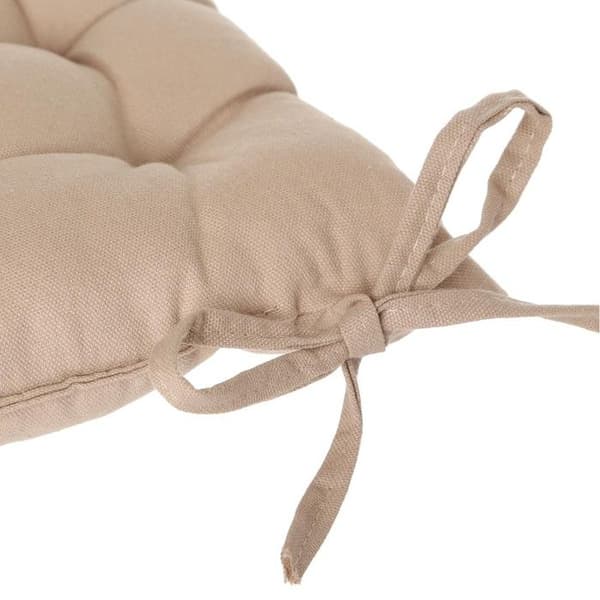 Stolskudde "Anjali" beige 38x38cm