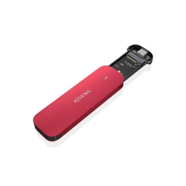 Hårddiskfodral - Aisens - ASM2-027RED - USB 3.0 - 2.5" - Röd