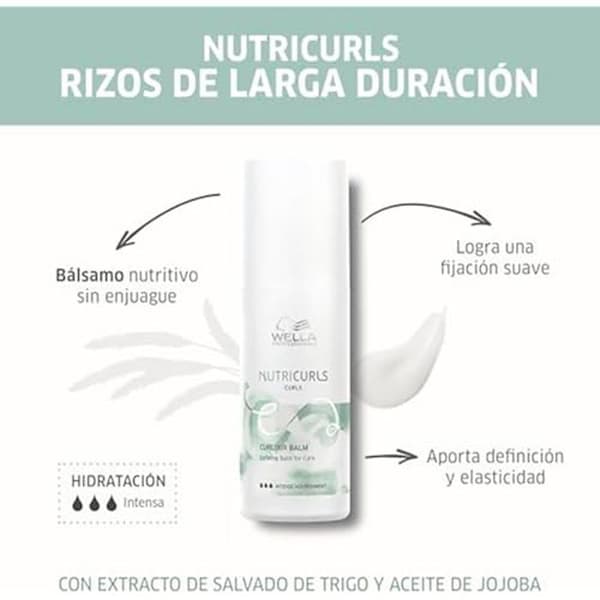 Balsam - WELLA PROFESSIONALS - NUTRICURLS Curlixir - Lockigt hår - 150ml