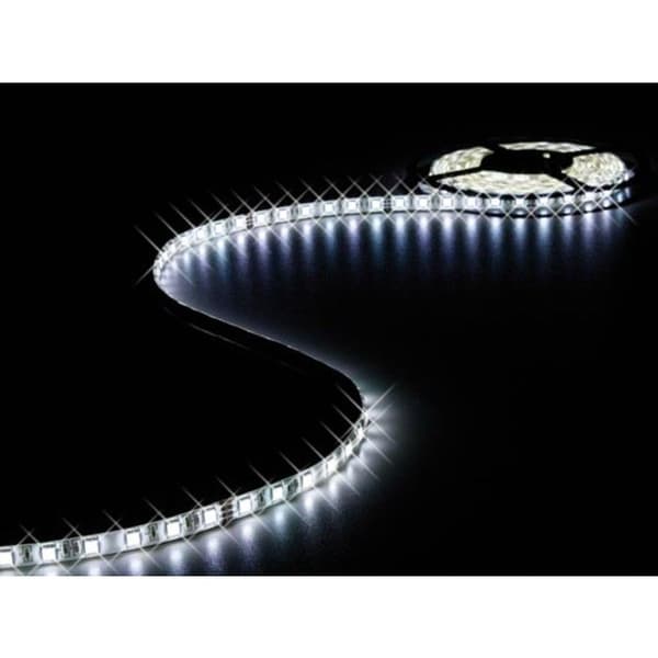 Flexible LED - Kallvit - 300 Leds - 5 M - 24 V