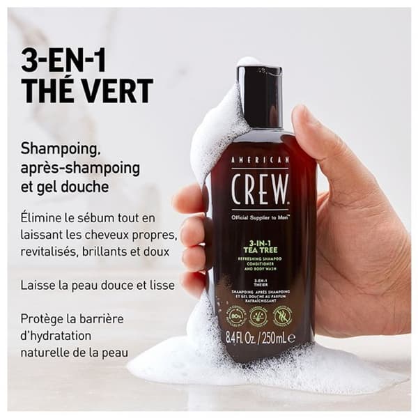 American Crew 3 i 1 Tea Tree 100 ml