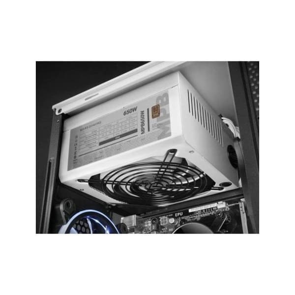 Strömförsörjning 650W Vit MPB651