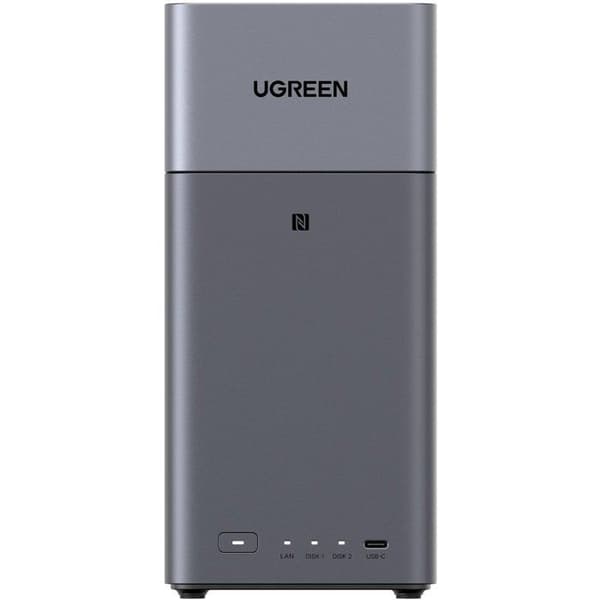 NAS-server - UGREEN - DH2300 - 2 fack - 4 GB