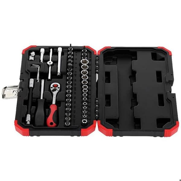 Gedore röd Socket set 1-4", 46 delar - 3300052