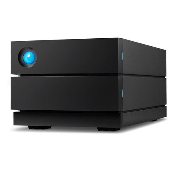 LACIE 2big RAID USB3.1 extern hårddisk - 16 TB - Svart + Dataåterställning