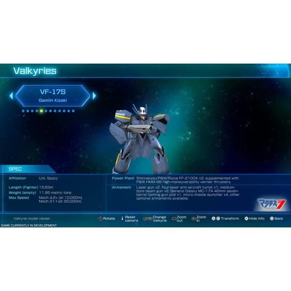 Macross Shooting Insight PS4