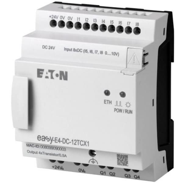 Styrmodul - EATON - 197214 EASY-E4-DC-12TCX1