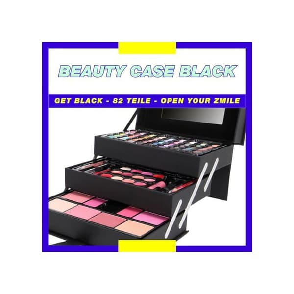 Makeupset 'Beauty Case Black' Veganska kosmetika