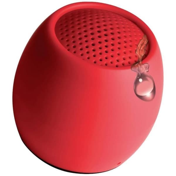 Bluetooth-högtalare - Boompods - Zero - Röd - Vattentät - Handsfree - Bluetooth 5.0