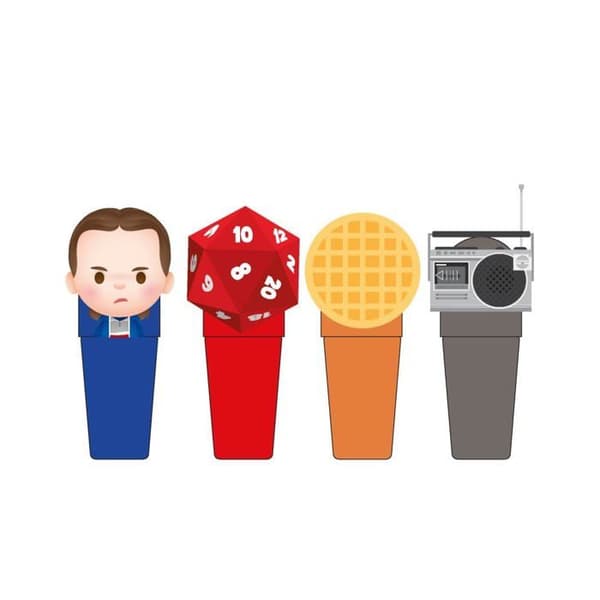Pappersset - Stranger Things - Flerfärgad
