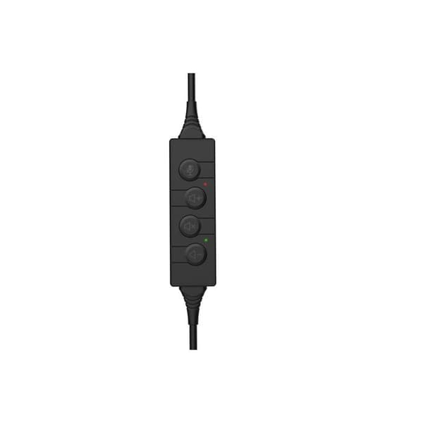 USB-hörlurar med mikrofon för PC