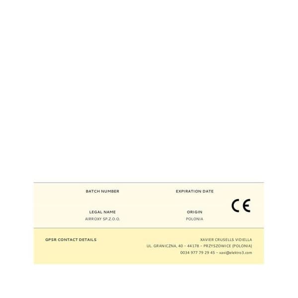 Luftutdragare - EDM - 15W - Justerbar timer - 39dB