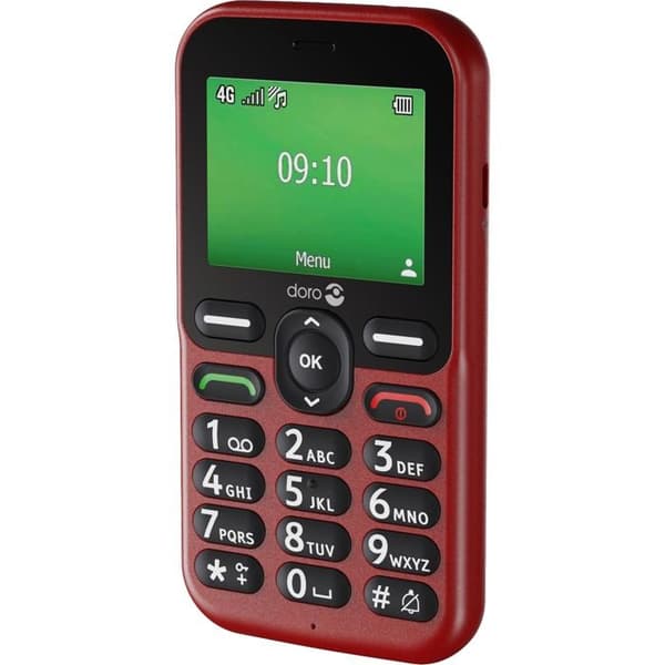 Doro Leva E10 2,4” 4G Nano SIM Röd