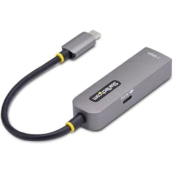 USB-C till Ethernet-adapter - STARTECH.COM - NIC - 1Gbps - 100W PD Pass-Through - Multi-OS