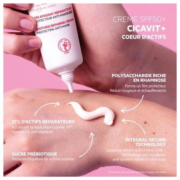 SVR Cicavit+ Cream SPF50+ 40ml