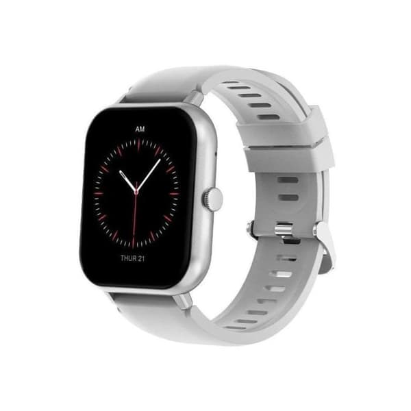 Smartwatch Cool Forest Silikongrey - Bluetooth-samtal - Vibrationsalarm - Spårningsdata