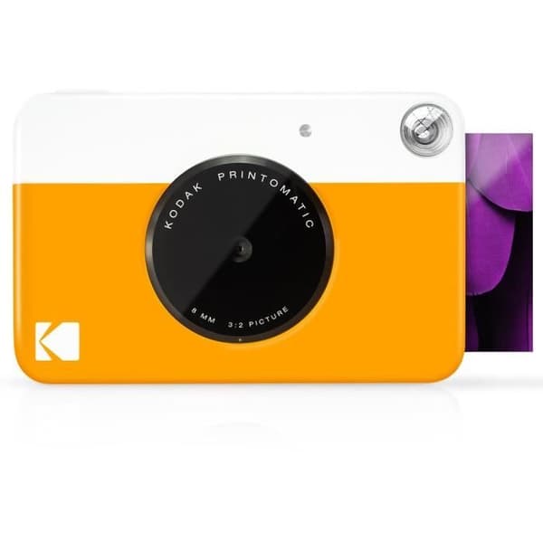 Instant Print Digital Camera - KODAK - Printomatic - Gul