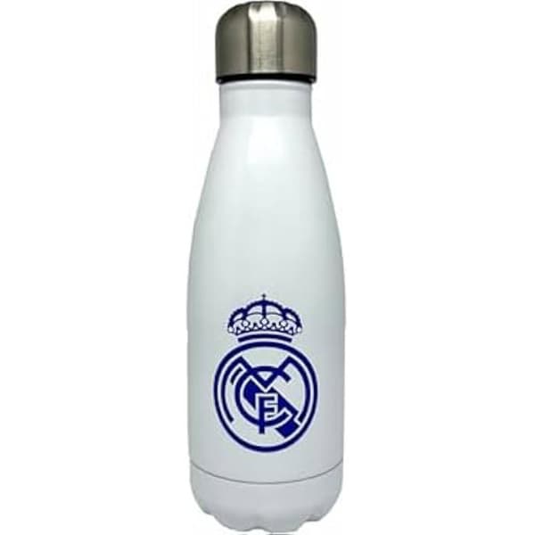 Stålflaska Real Madrid 550 ml - Vit (B-61N-RM)