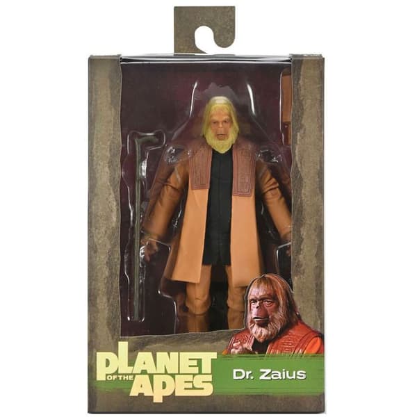 Samlarfigur - NECA - Dr. Zaius - Rörlig - Tillbehör ingår - 15 cm