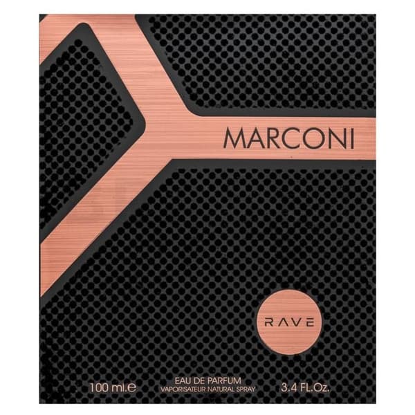 Rave Marconi unisex eau de parfum 100 ml