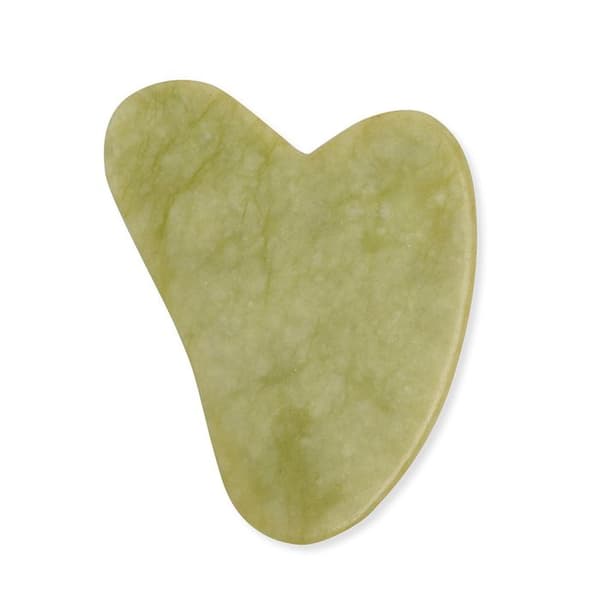 Gua Sha Jade-sten för ansiktsmassage