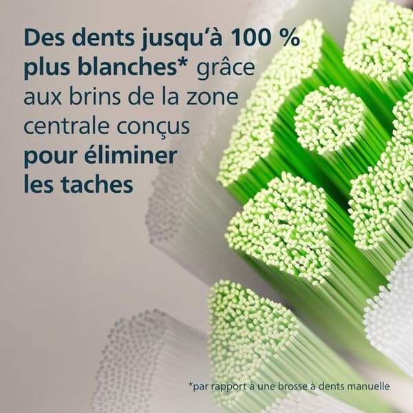 Philips Sonicare HX6062/87 Optimal White Tandborste 2-pack Vit