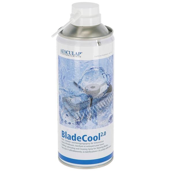 3 i 1 spray för Aesculap BladeCool 2.0 trimmer - vit - 400 ml