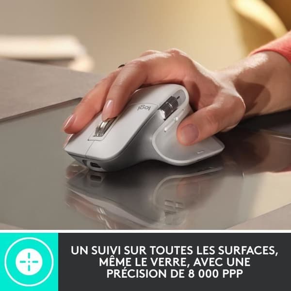 Mus - Trådlös - Logitech - MX Master 3S - Grafit