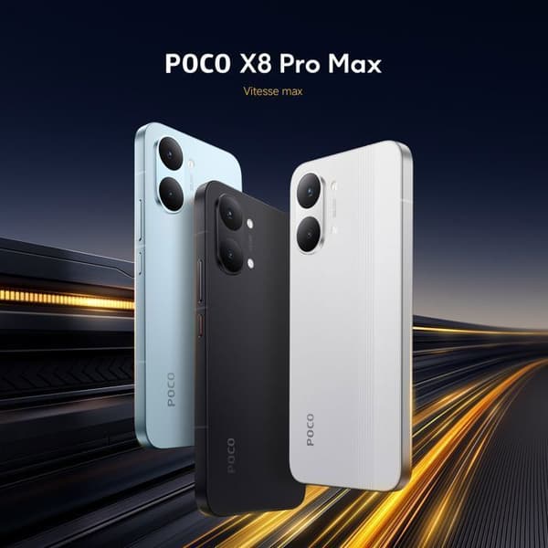 POCO X8 Pro Max 12+256 Svart Processor Dimensity 9500s