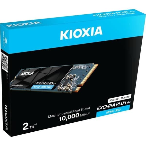 KIOXIA - EXCERIA PLUS G4 - Intern hårddisk - 1 To - SSD NVMe 2.0c