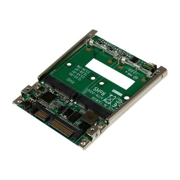 RAID-adapter för 2 mSATA till 2,5" SATA SSD-enheter - STARTECH