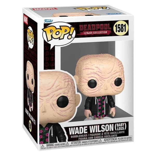 Funko - Deadpool 2 - Figur POP! Deadpool 2 med babben 9 cm