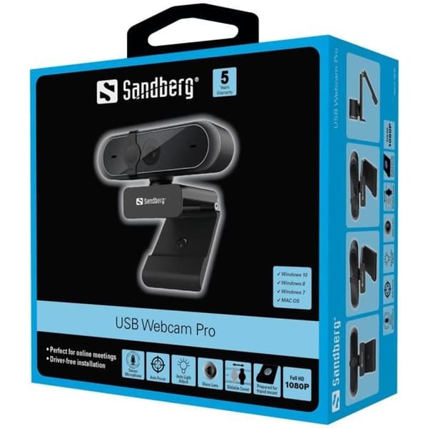 SANDBERG USB WEBCAM PRO (133-95)