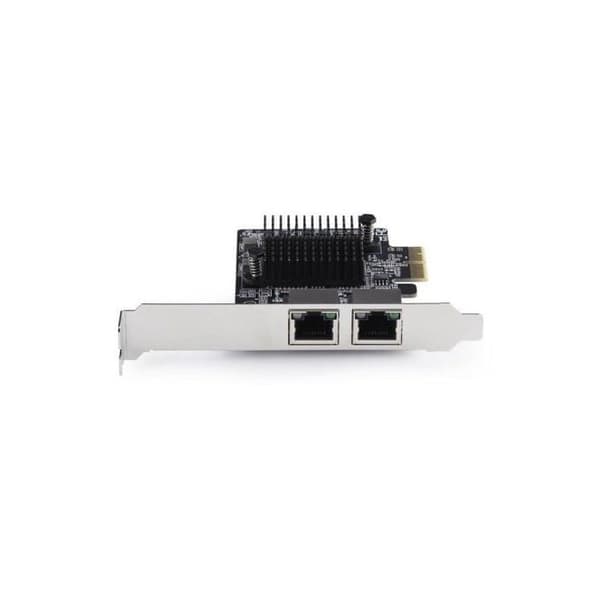 PCIe nätverkskort - STARTECH.COM - 5G - 2 portar - Kompatibel med Windows och Linux - Trådad