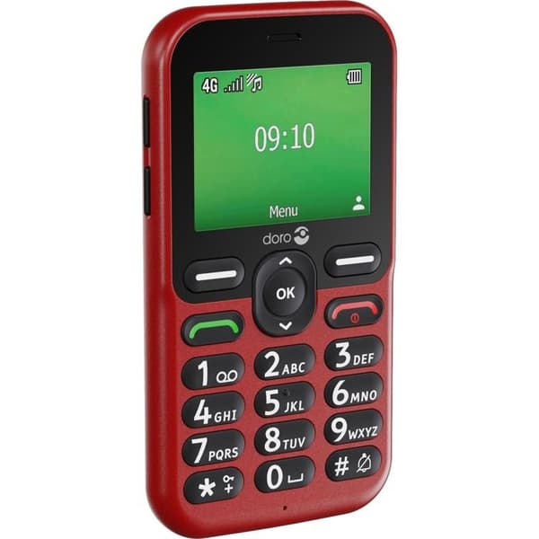 Doro Leva E10 2,4” 4G Nano SIM Röd
