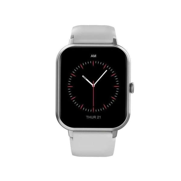 Smartwatch Cool Forest Silikongrey - Bluetooth-samtal - Vibrationsalarm - Spårningsdata