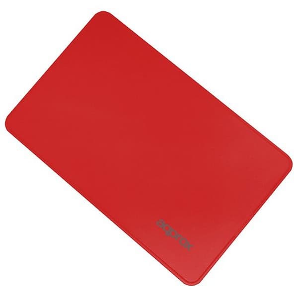 Hölje för hårddisk - approx! APPHDD200 - 2,5" - SATA - Röd
