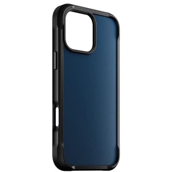 Coque för iPhone 16 Pro Max - Nomad - Förstärkt - Kompatibel med MagSafe - Repfria - Blå