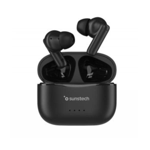 Bluetooth-hörlurar - SUNSTECH - WAVEPODSBK - Batteritid 4.5h - Svettålig - In-ear