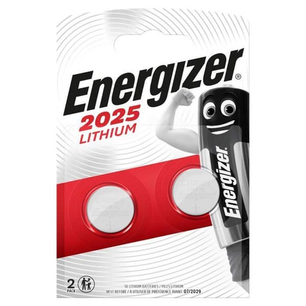 "PILE CR2025 X2 LITIUM ENERGIZER"